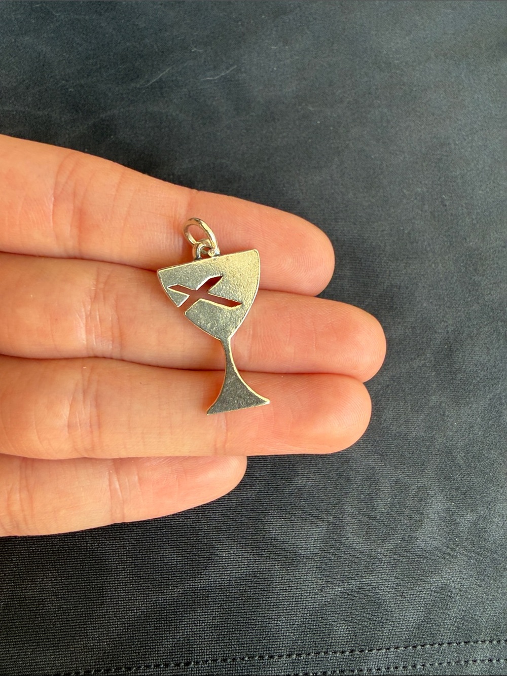 James Avery Retired Communion Wine Cup Charm